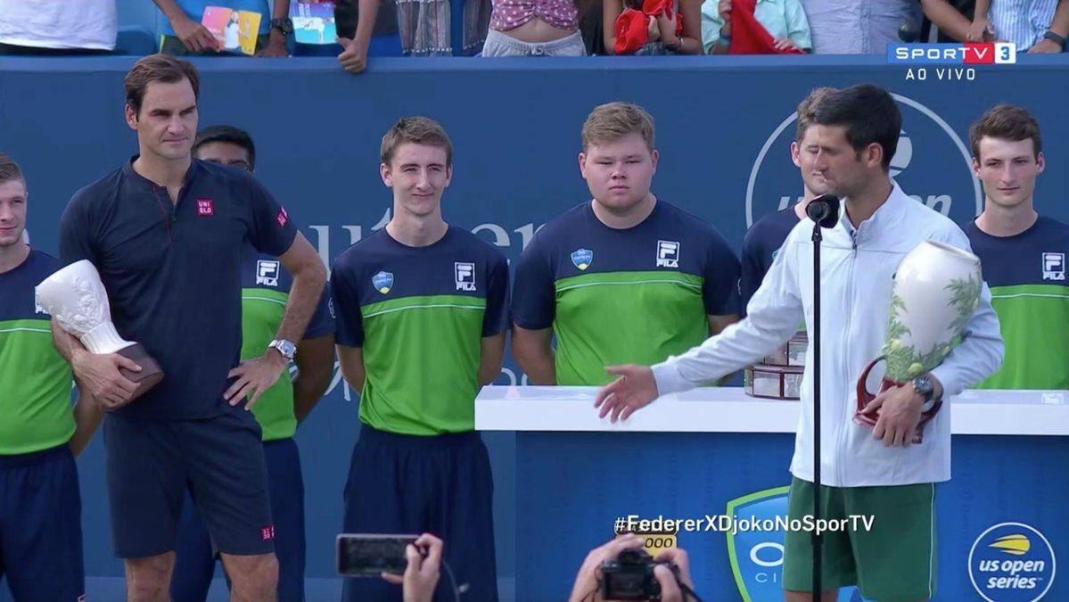 Djokovic vence Federer, é campeão em Cincinnati e 'fecha' Masters 1000