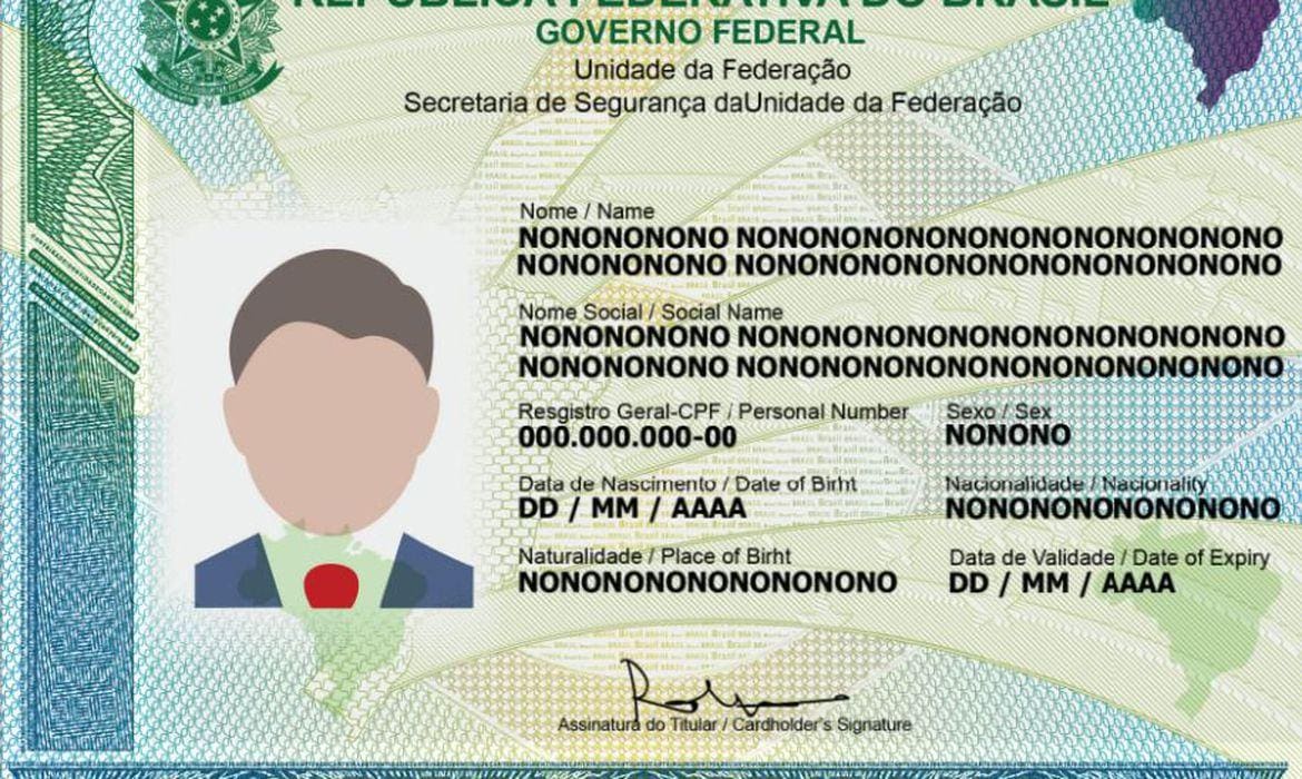 Nova carteira de identidade nacional