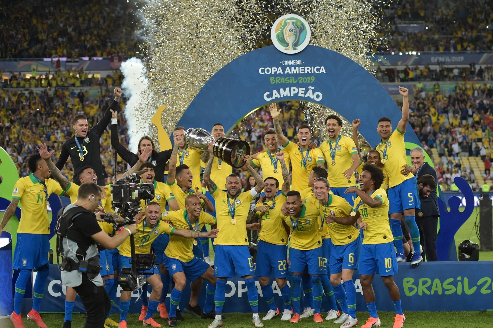 Último título da seleção brasileira aconteceu na Copa América de 2019, disputada no Brasil