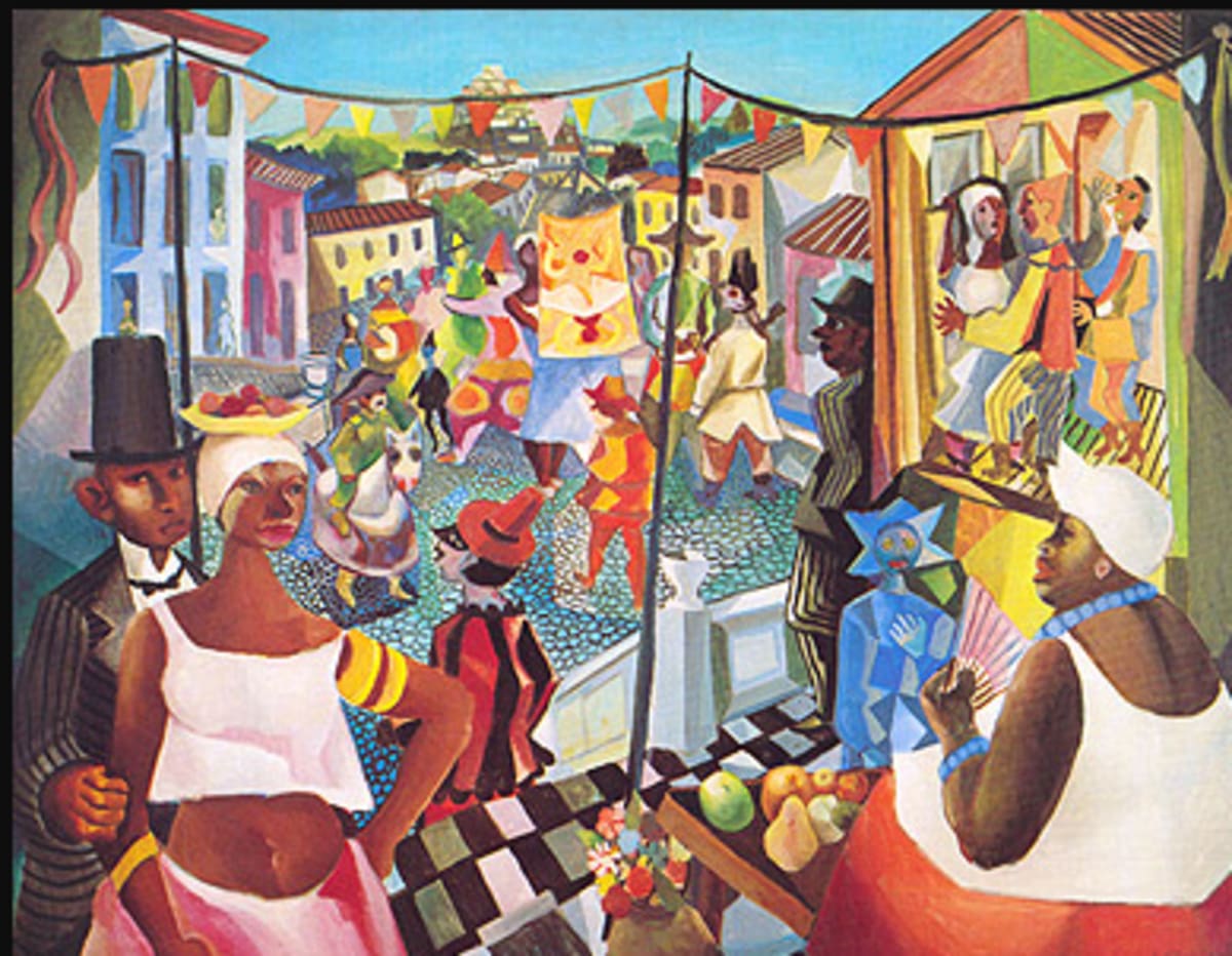 O itinerário de "Carnaval" era desconhecido desde a sua venda pelo próprio pintor, na Paris da década de 1930