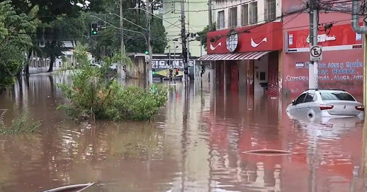 Desde sexta-feira (19), quatro pessoas morreram por causa das fortes chuvas que atingem o estado