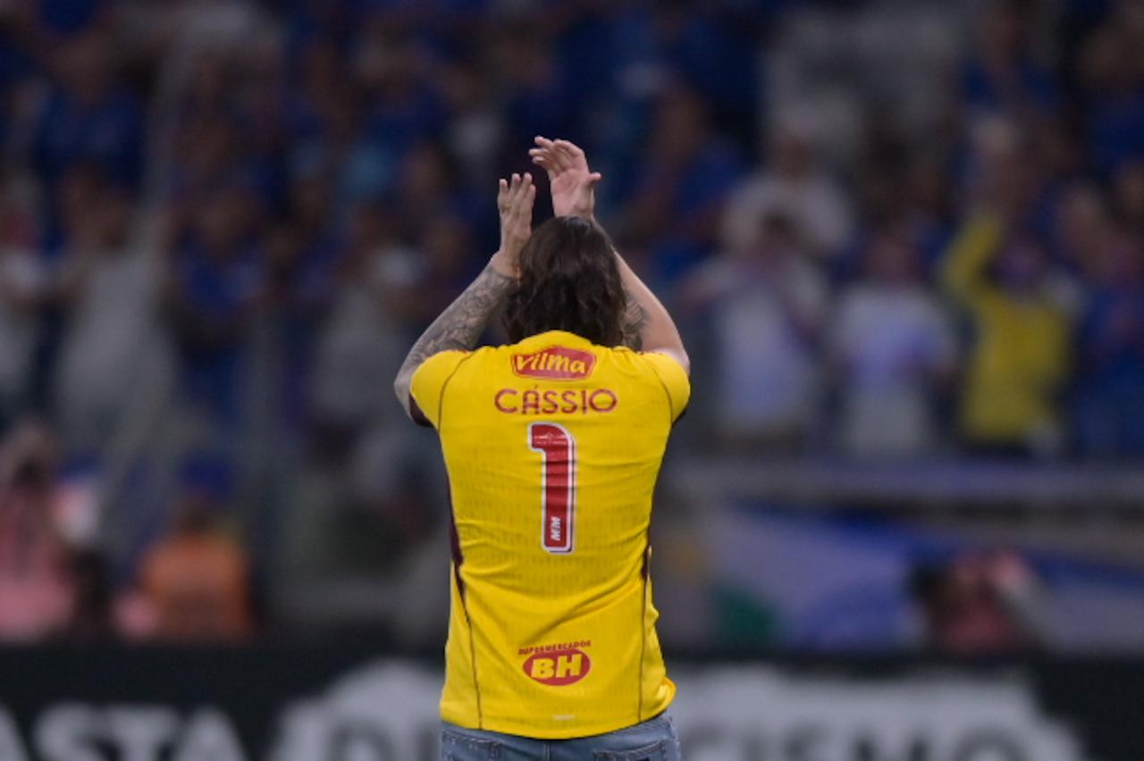 Cássio foi o primeiro contratado da era Pedro Lourenço no Cruzeiro