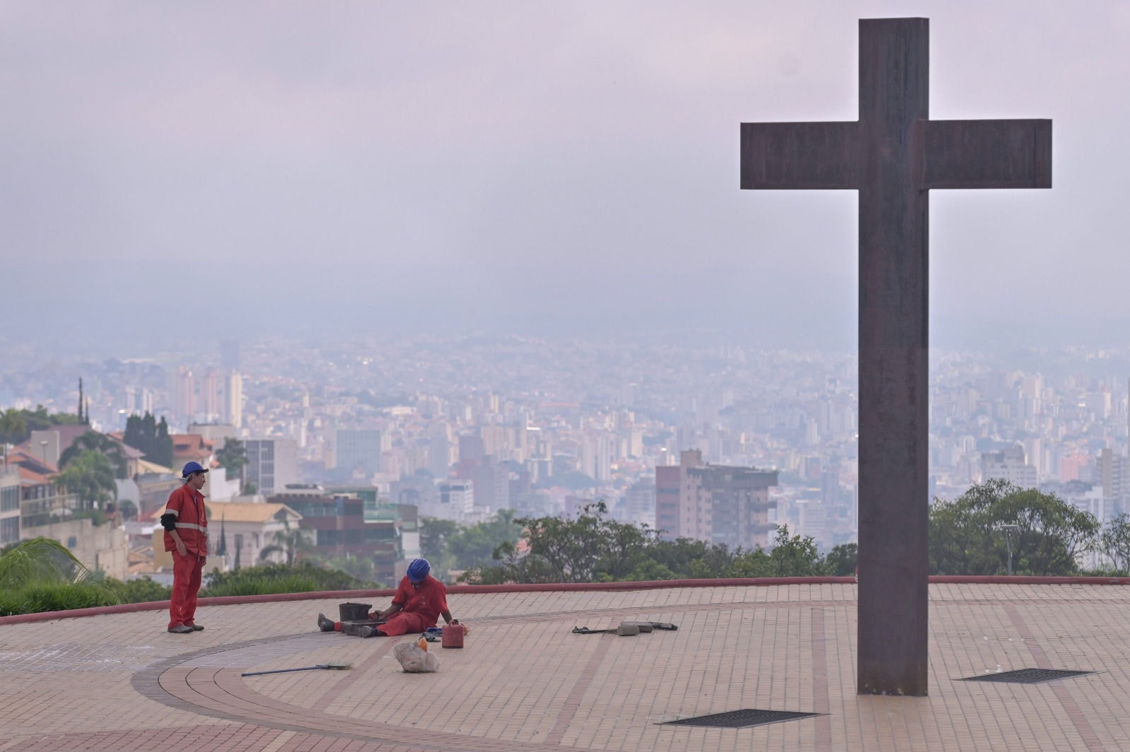 Praça do Papa passa por revitalização em BH 