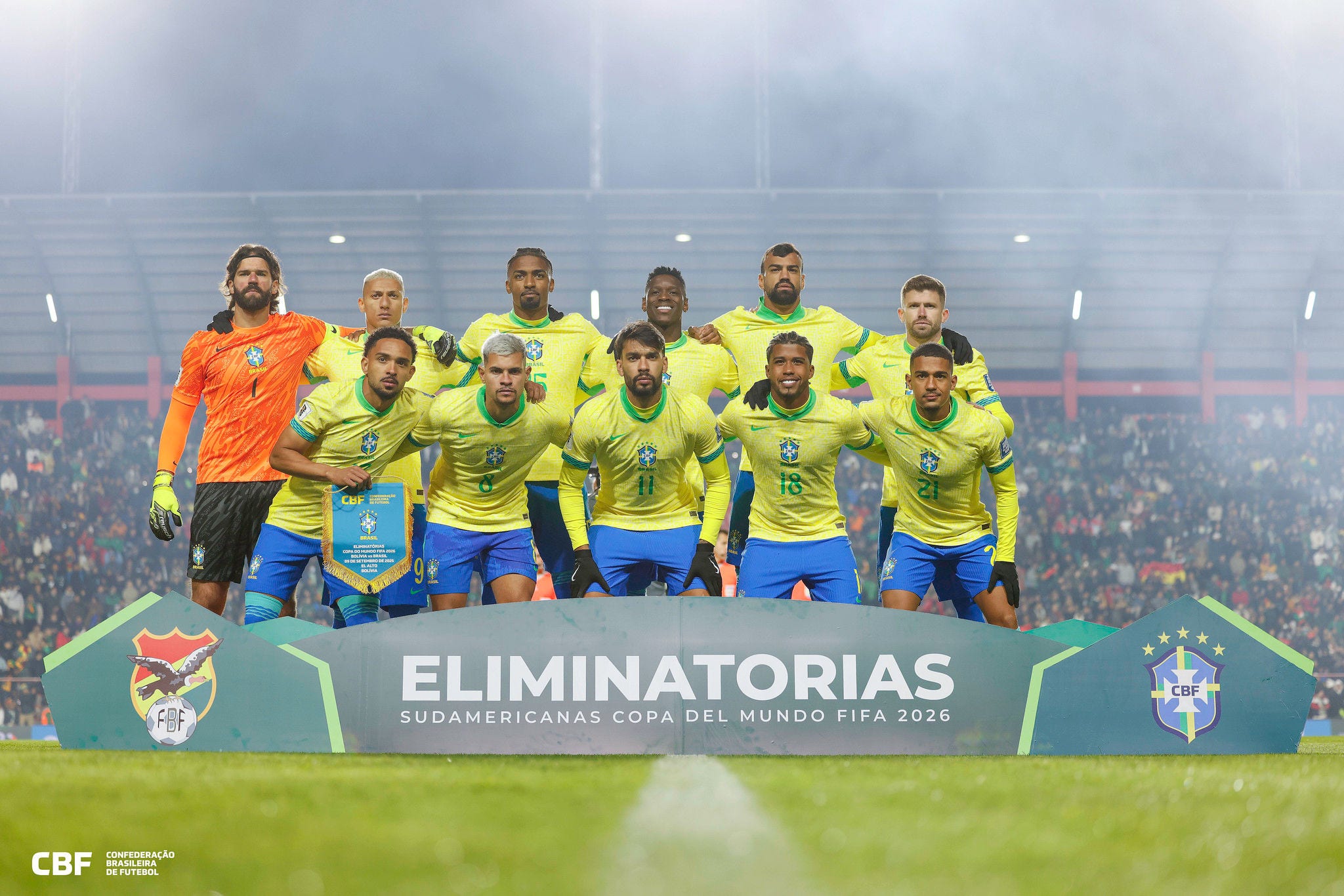 Brasil terminou Eliminatórias na quinta colocação