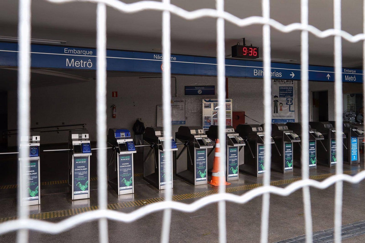 Nesta sexta-feira, greve do metrô foi de 100%