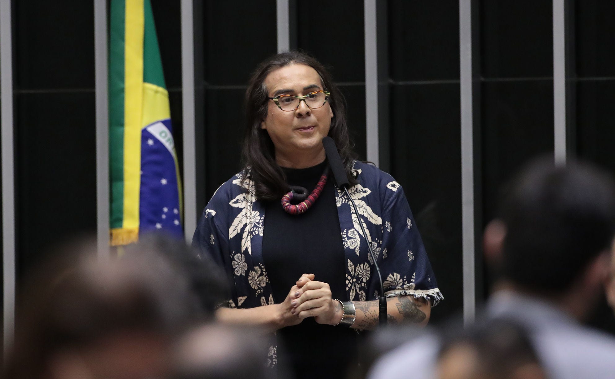 A deputada federal Duda Salabert (PDT-MG) e o ex-governador do Ceará Ciro Gomes (PDT) se alfinetam publicamente desde o ano passado