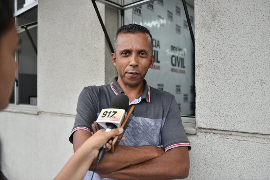 Luís Carlos Alves Fernandes, de 51 anos, trabalha como taxista há pouco mais de 17 anos