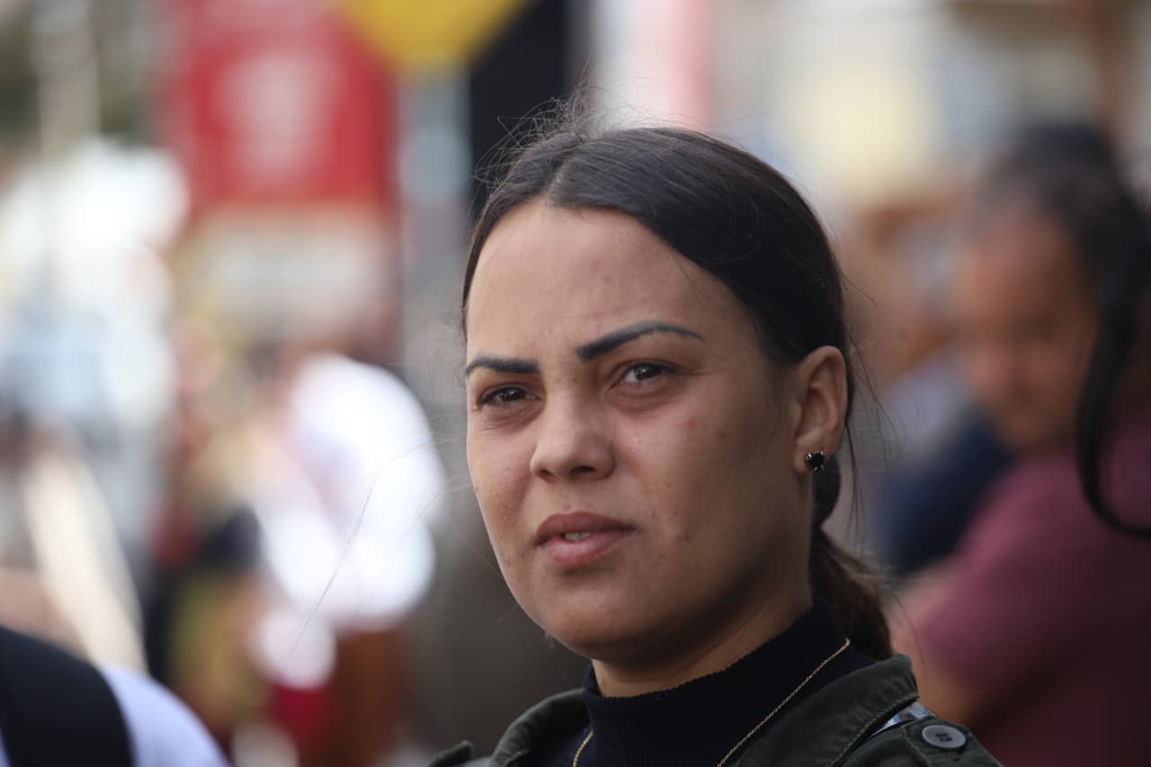 Jacqueline Dias, de 30 anos, lamentou a morte do gari durante o trabalho