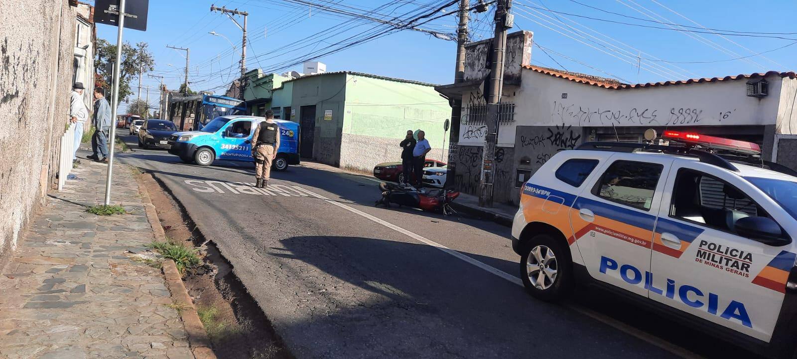 Cruzamento da rua Castiliano com Rio Pomba, no bairro Padre Eustáquio
