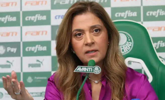 Leila Pereira possui medida protetiva contra três integrantes da organizada