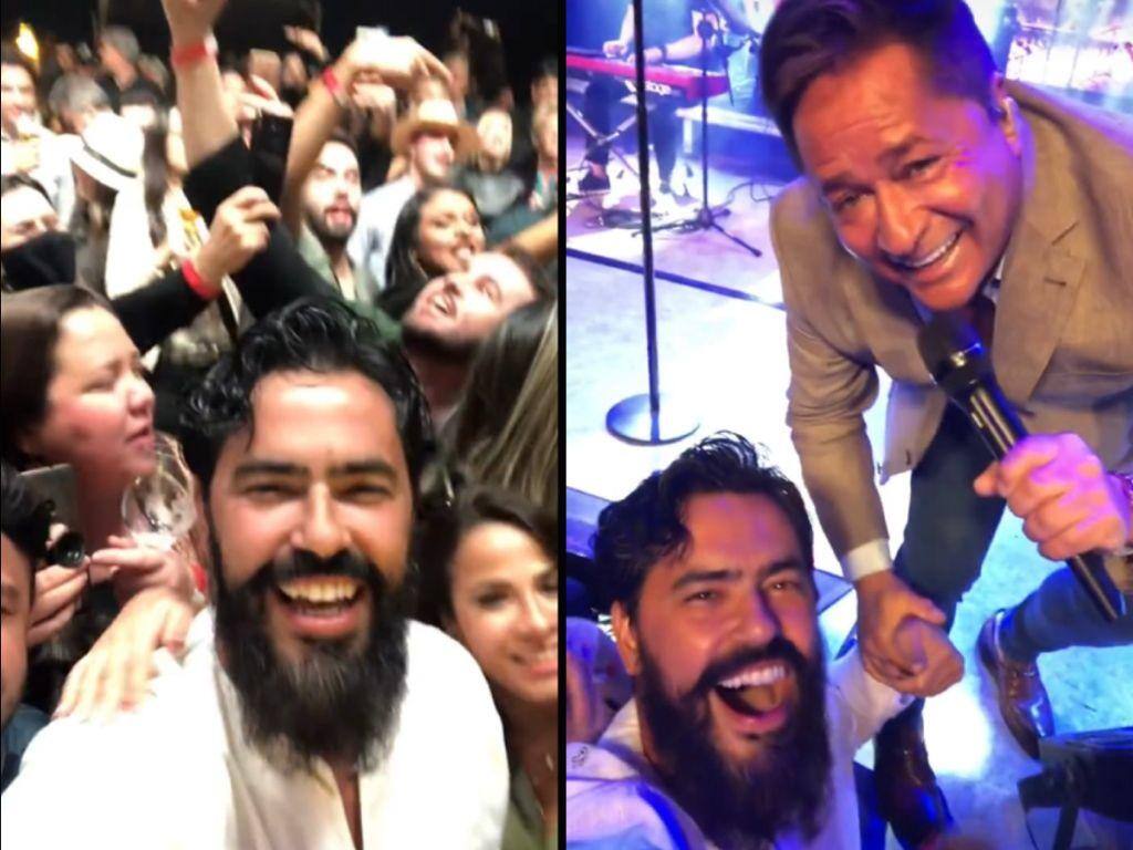 Prefeito de Santa Luzia em show sem máscara