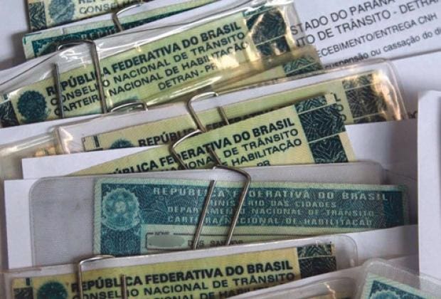 A Carteira Nacional de Habilitação terá maior prazo de validade, se a proposta do governo for aprovada