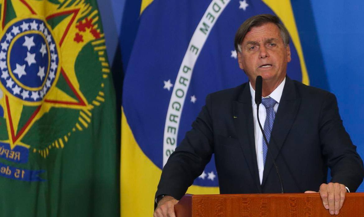 O presidente da República, Jair Bolsonaro (PL)