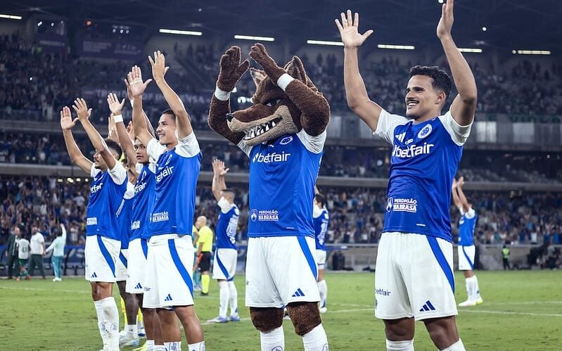 Cruzeiro terminou a primeira parte do Brasileirão na vice-liderança, com mesma pontuação do Flamengo (Foto: Gustavo Aleixo/Cruzeiro)