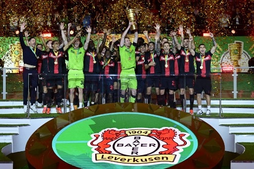 Bayer Leverkusen conquistou a Copa da Alemanha pela segunda vez na sua história 