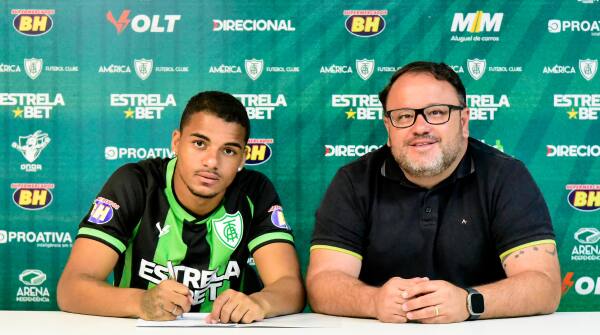 Renato Marques já participou dos três jogos do América até agora em 2024