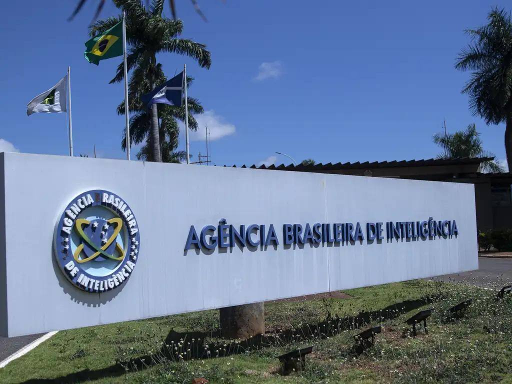  Fachada da sede da Agência Brasileira de Inteligência (Abin), em Brasília. 
