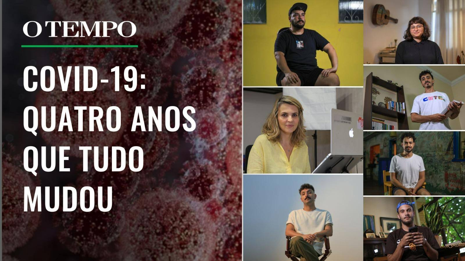 Frame vídeo documental covid quatro anos