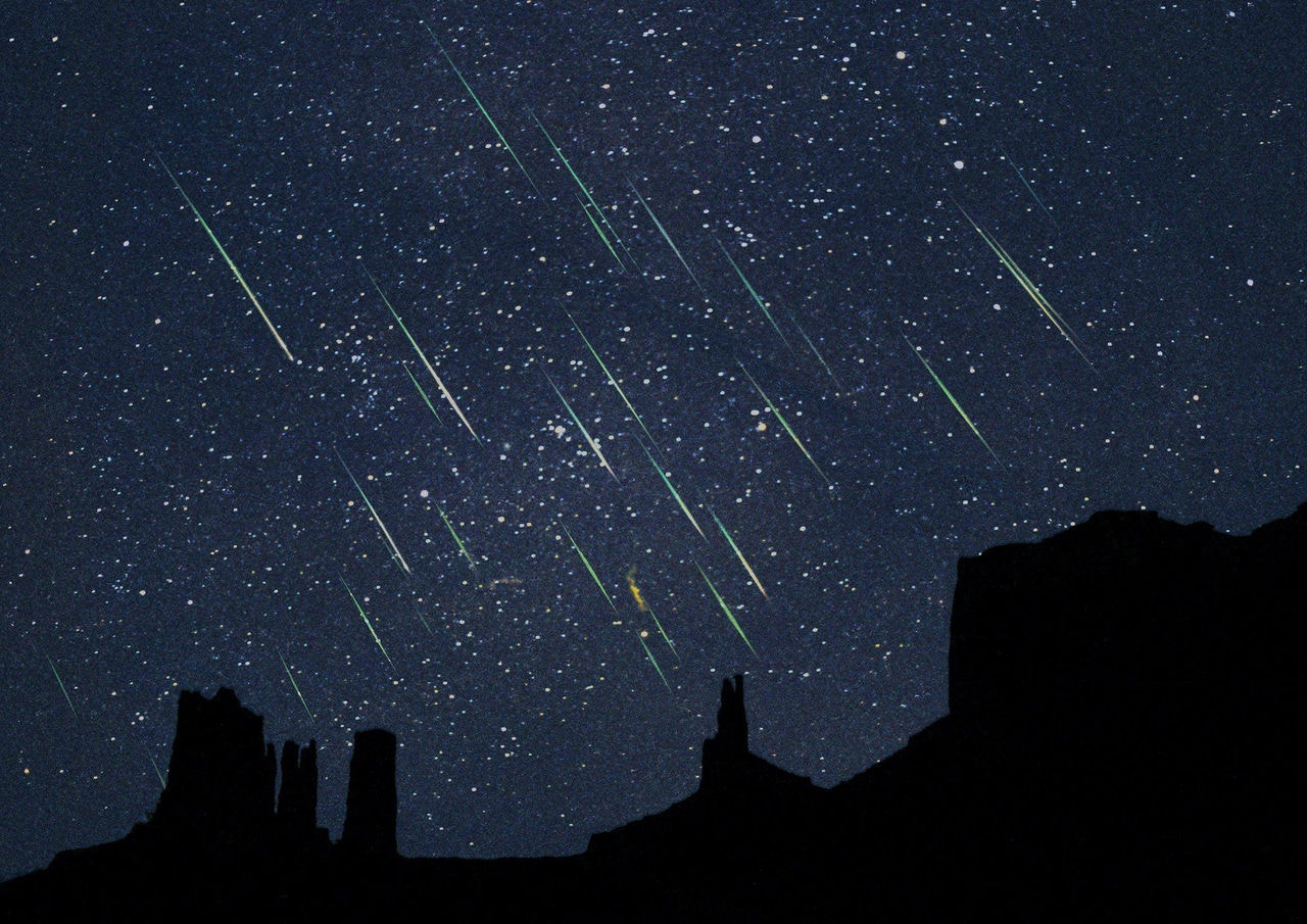 Chuva de meteoros Lirídeas