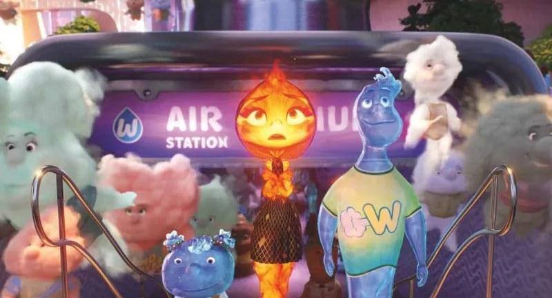 Animação da Pixar, 'Elementos' será exibida no festival de Cannes