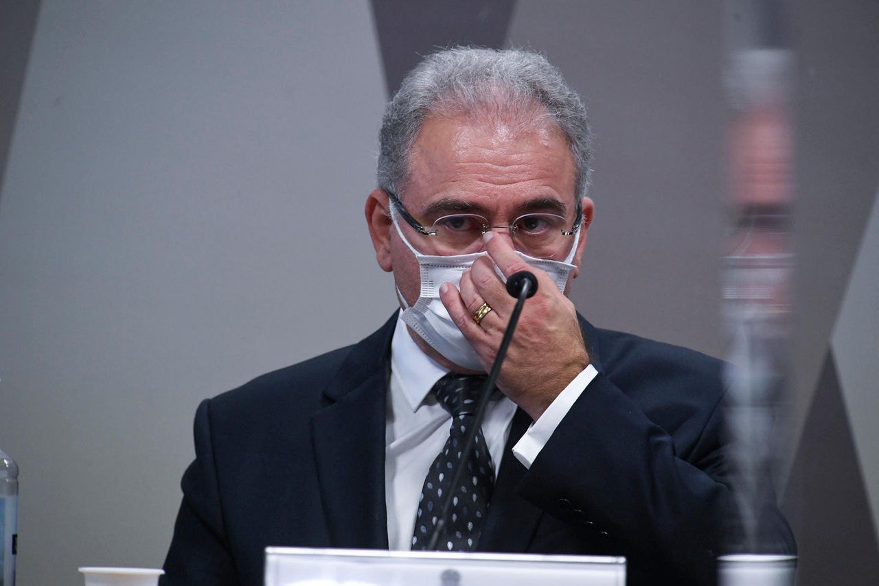Ministro da Saúde, Marcelo Queiroga