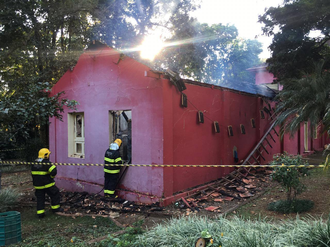 Incêndio no Museu de História Natural da UFMG