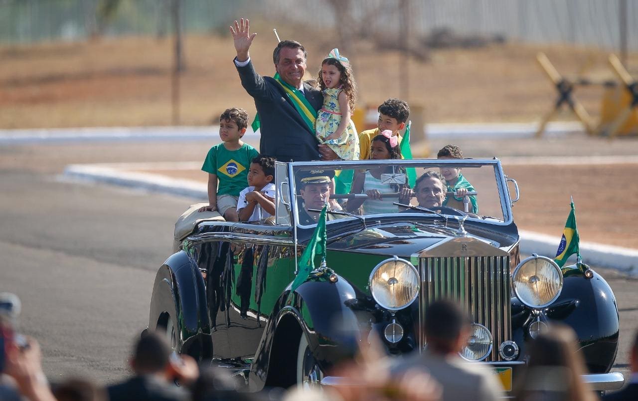 Nelson Piquet e Jair Bolsonaro