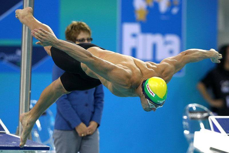 Nicholas Santos bate recorde mundial dos 50 metros em piscina curta
