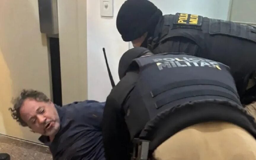Samir Haidar, ex-Athletico, foi preso em flagrante pela Polícia Militar (M-PR). Foto: Reprodução/Redes Sociais