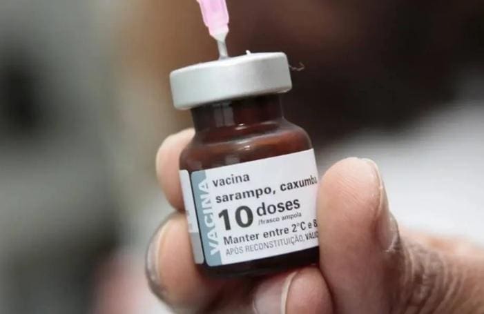 A vacina contra o Sarampo está disponível no SUS