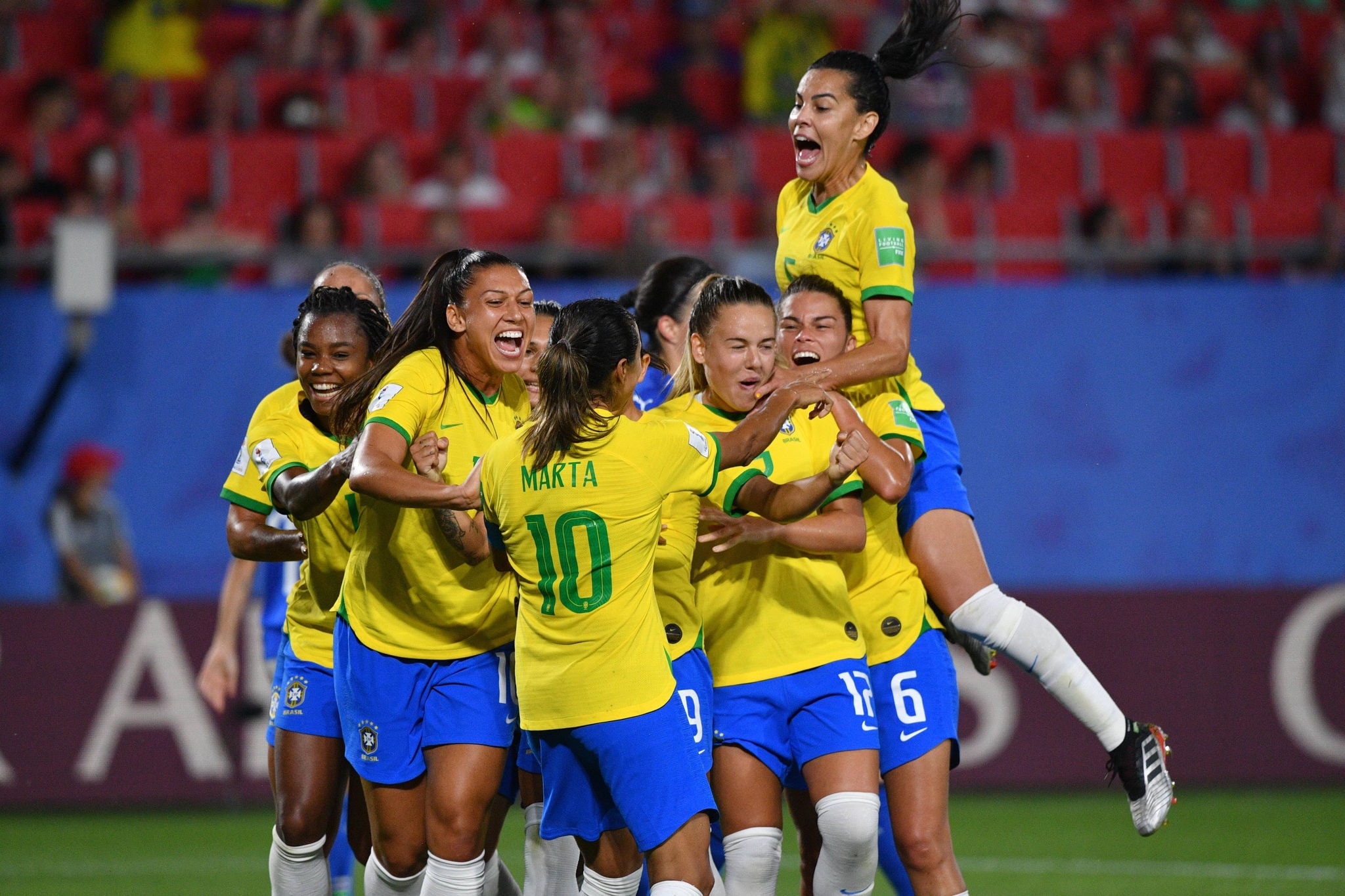 Brasil avançou ao mata-mata após vencer a Itália