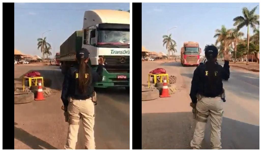 BR-040, em Paracatu, é liberada pela Polícia Rodoviária Federal