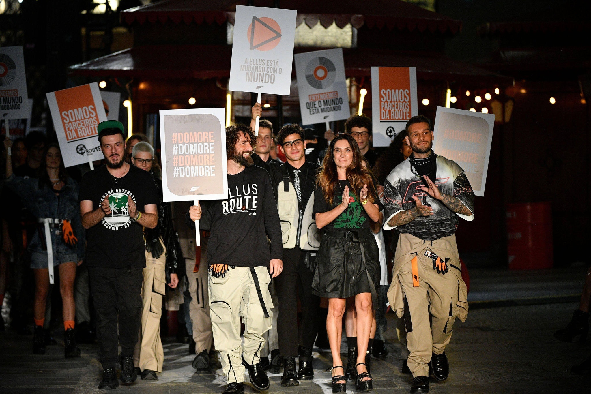 Ellus retorna ao line-up do São Paulo Fashion Week e faz discurso ambiental na passarela