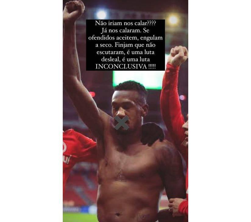 Edenilson revolta redes sociais