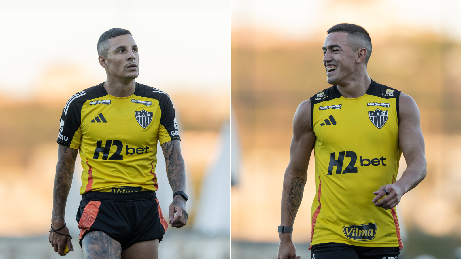 Arana e Cuello na Cidade do Galo