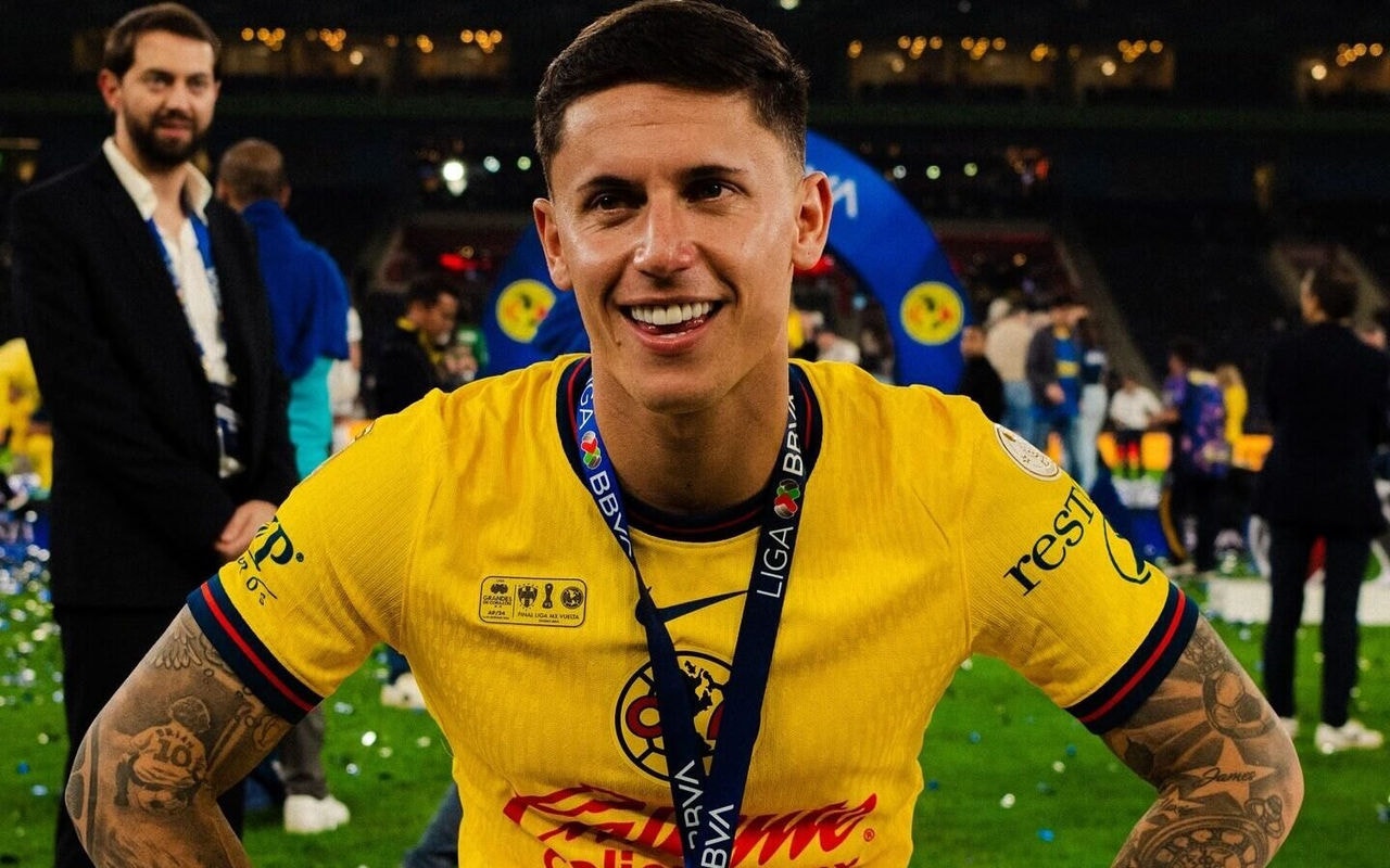 Atacante Brian Rodríguez tem contrato com o América do México até junho de 2026 (Foto: Reprodução Instagram)