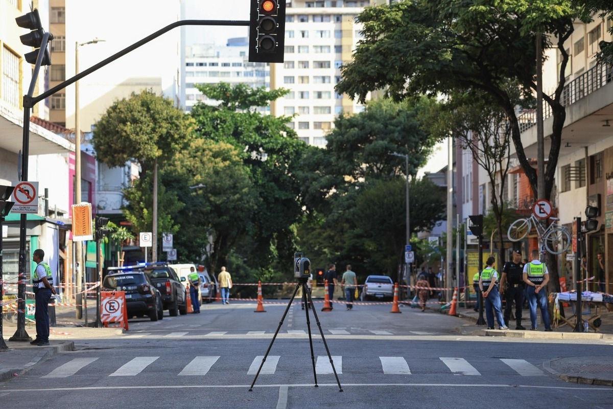 Equipamento usado para reconstituição de homicídios foi utilizado para analisar acidente de trânsito em BH