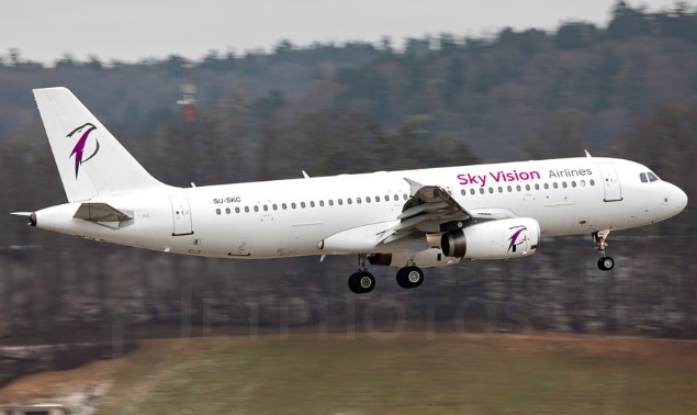 Airbus A320-200 da Sky Vision Airlines 