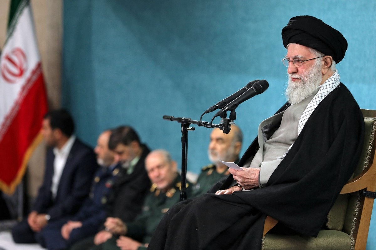 O líder supremo do Irã, aiatolá Ali Khamenei