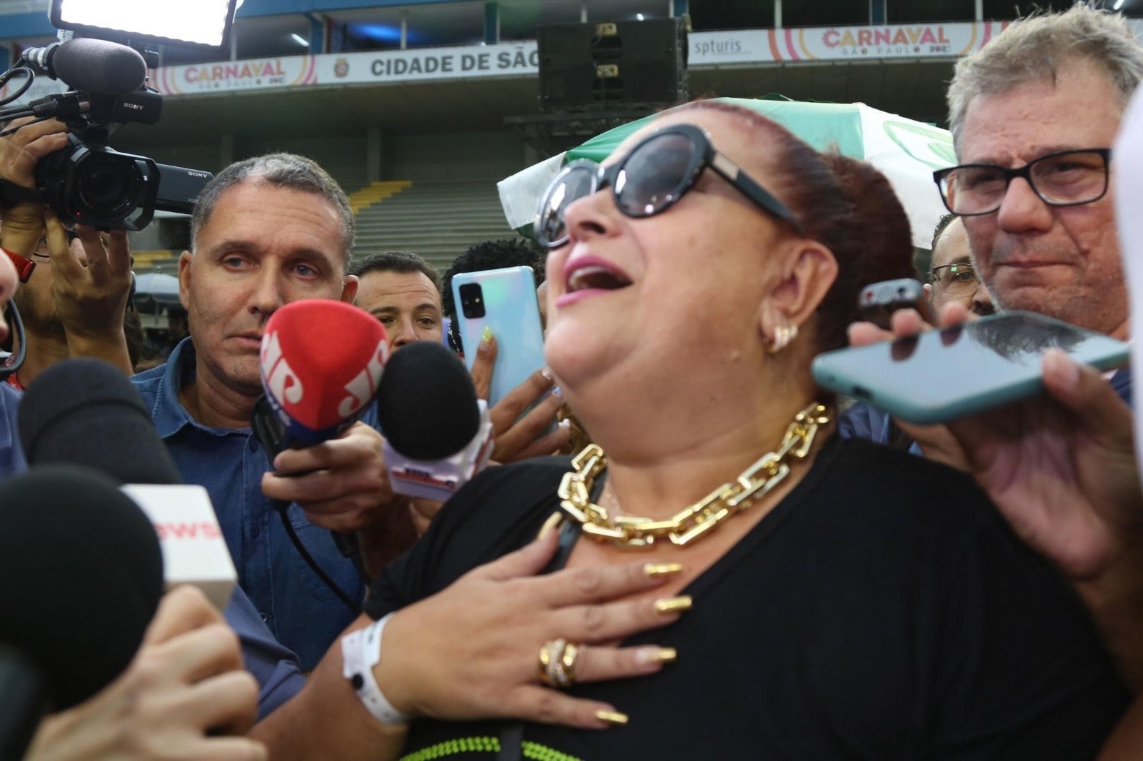 Solange Cruz Bichara, presidente da Mocidade Alegre