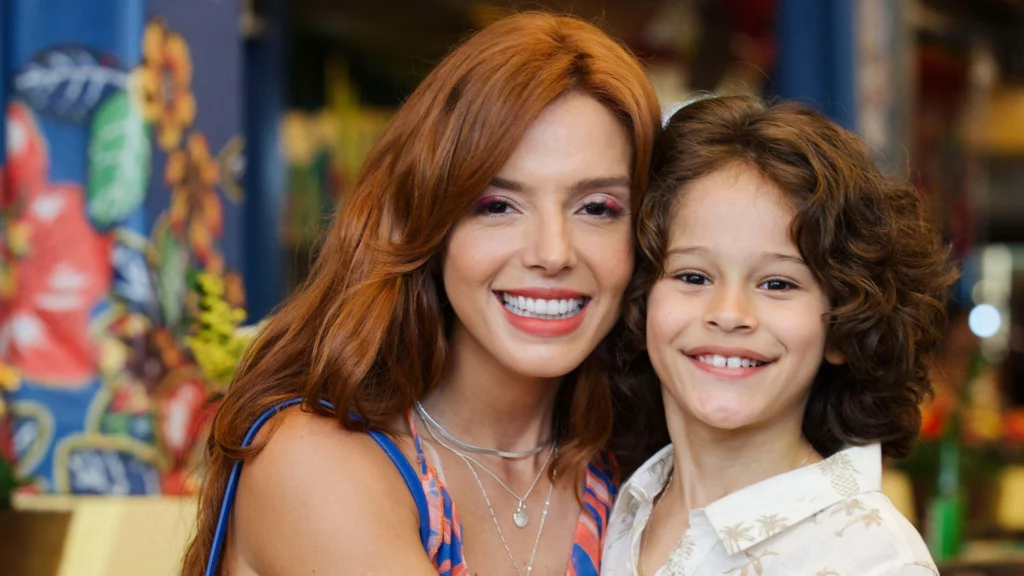 Kami (Giovanna Lancelloti) e Dedé (Lorenzo Reis)