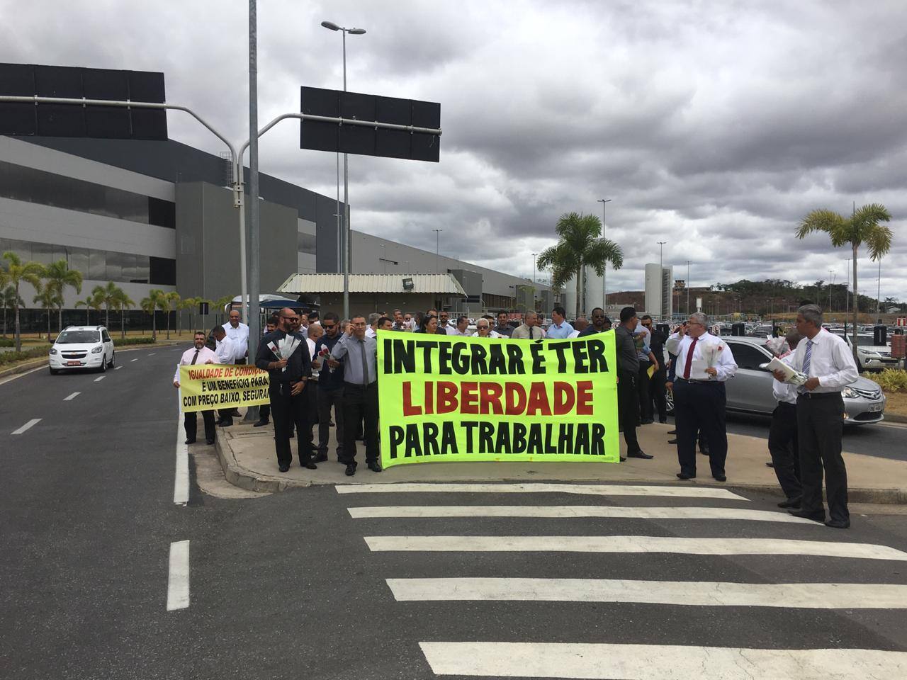 Manifestação Táxi BH