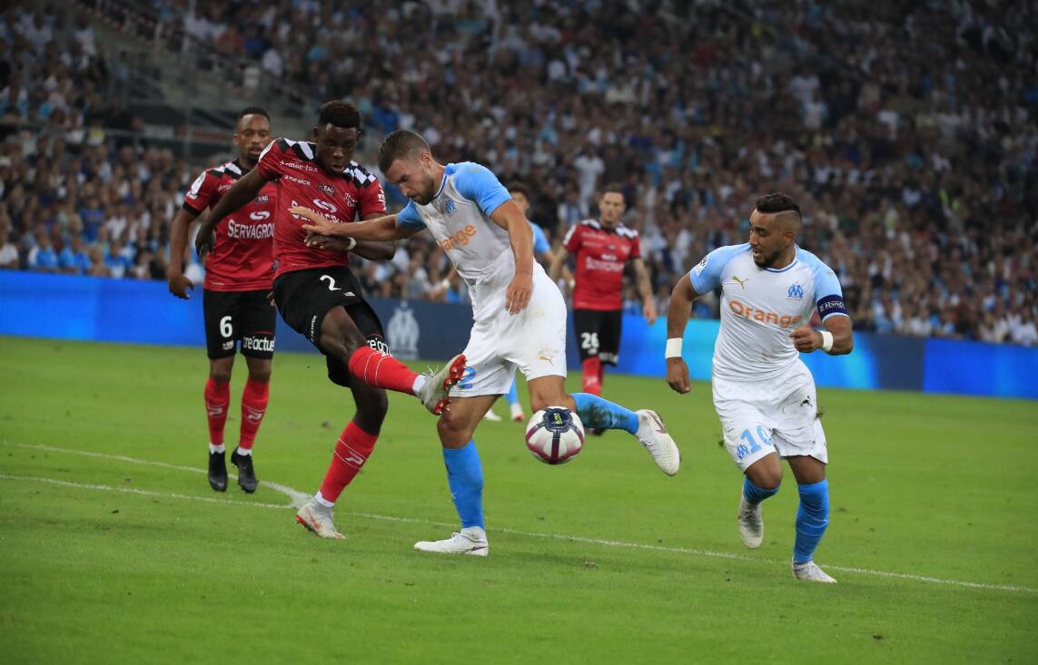 Olympique de Marselha avança e assume vice-liderança, depois de golear lanterna do Campeonato Francês