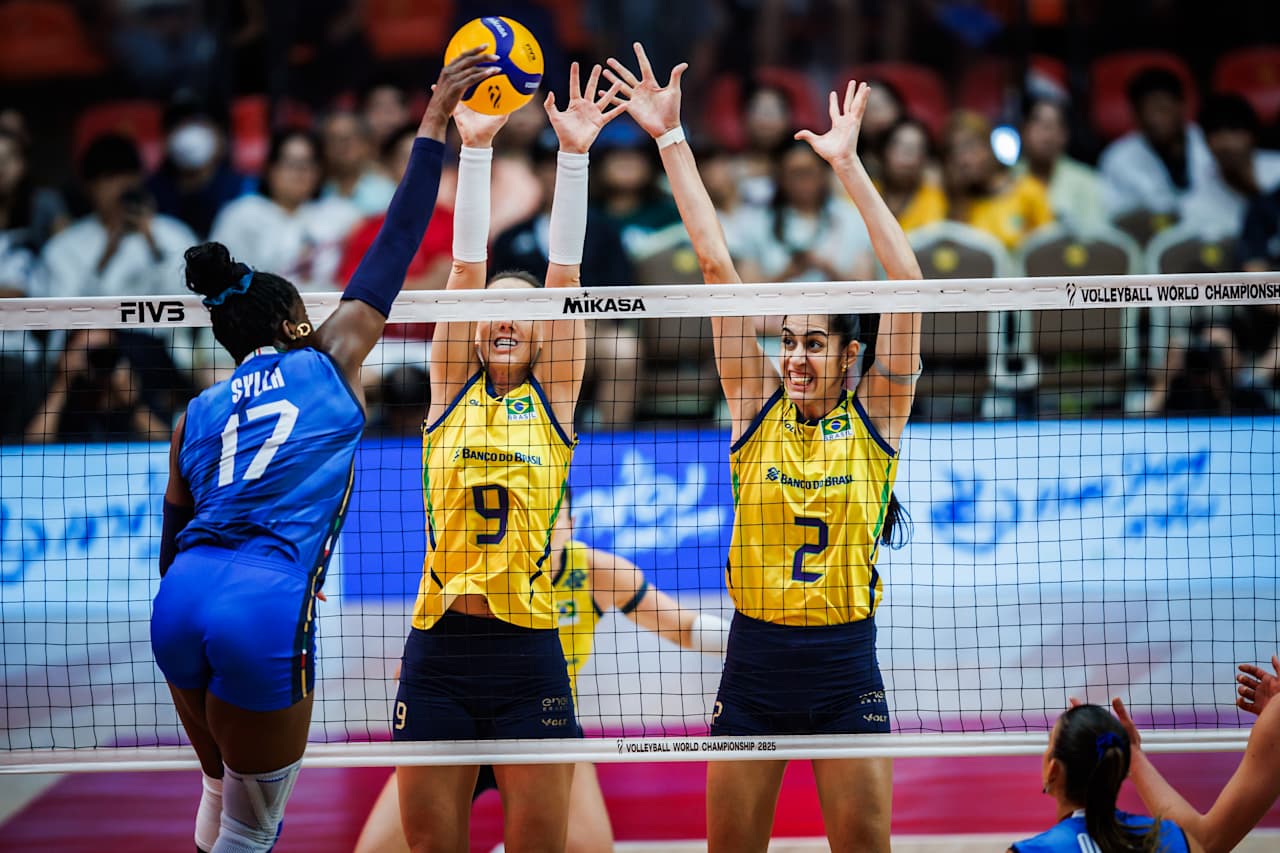 Brasil é superado pela Itália na semifinal do Mundial de Vôlei