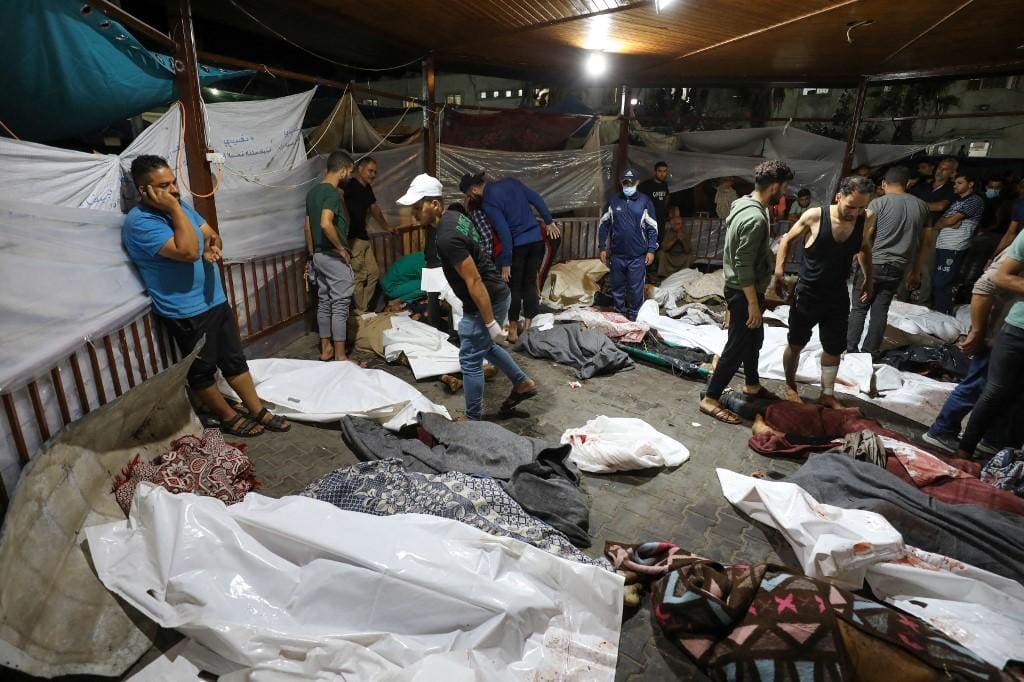 Ataque a hospital em Gaza
