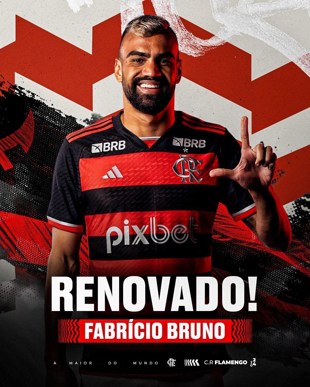 Zagueiro Fabrício Bruno segue no Flamengo