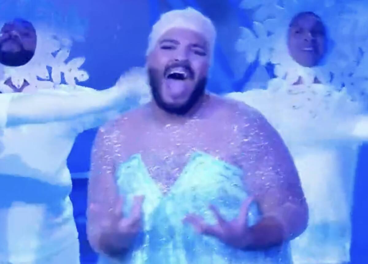 O humorista Paulo Vieira fez sucesso com sua dublagem de Elsa, da animação 'Frozen - Uma Aventura Congelante'