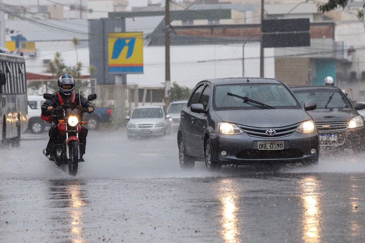 chuva alagamento