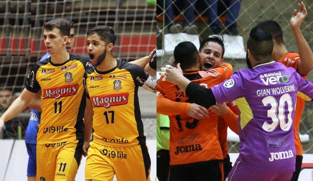 Magnus/Sorocaba e ACBF/Carlos Barbosa golearam seus adversários na Copa Intercontinental de Futsal
