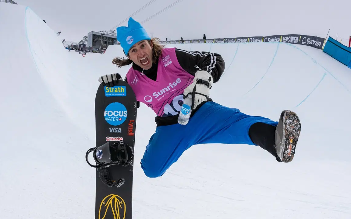 Pat Burgener poderá representar o Brasil no snowboard (Foto: Reprodução)